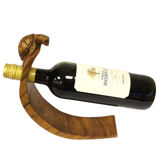 Drveni Stalak za Vino - Kornjača